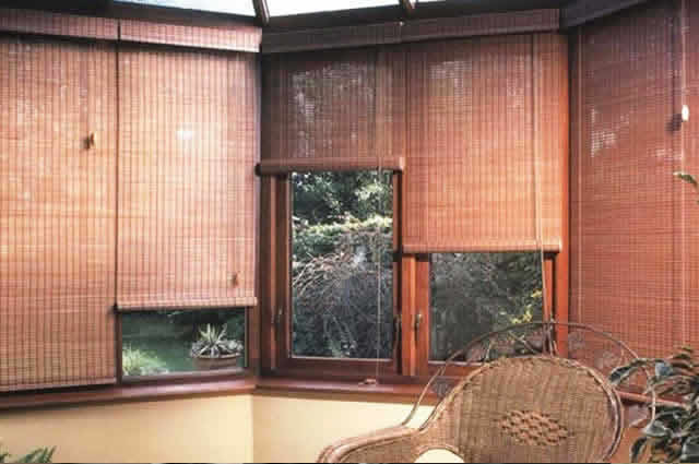 Cortinas Rústicas de Enrollar